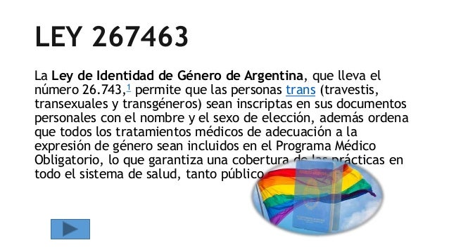 ley 26743
